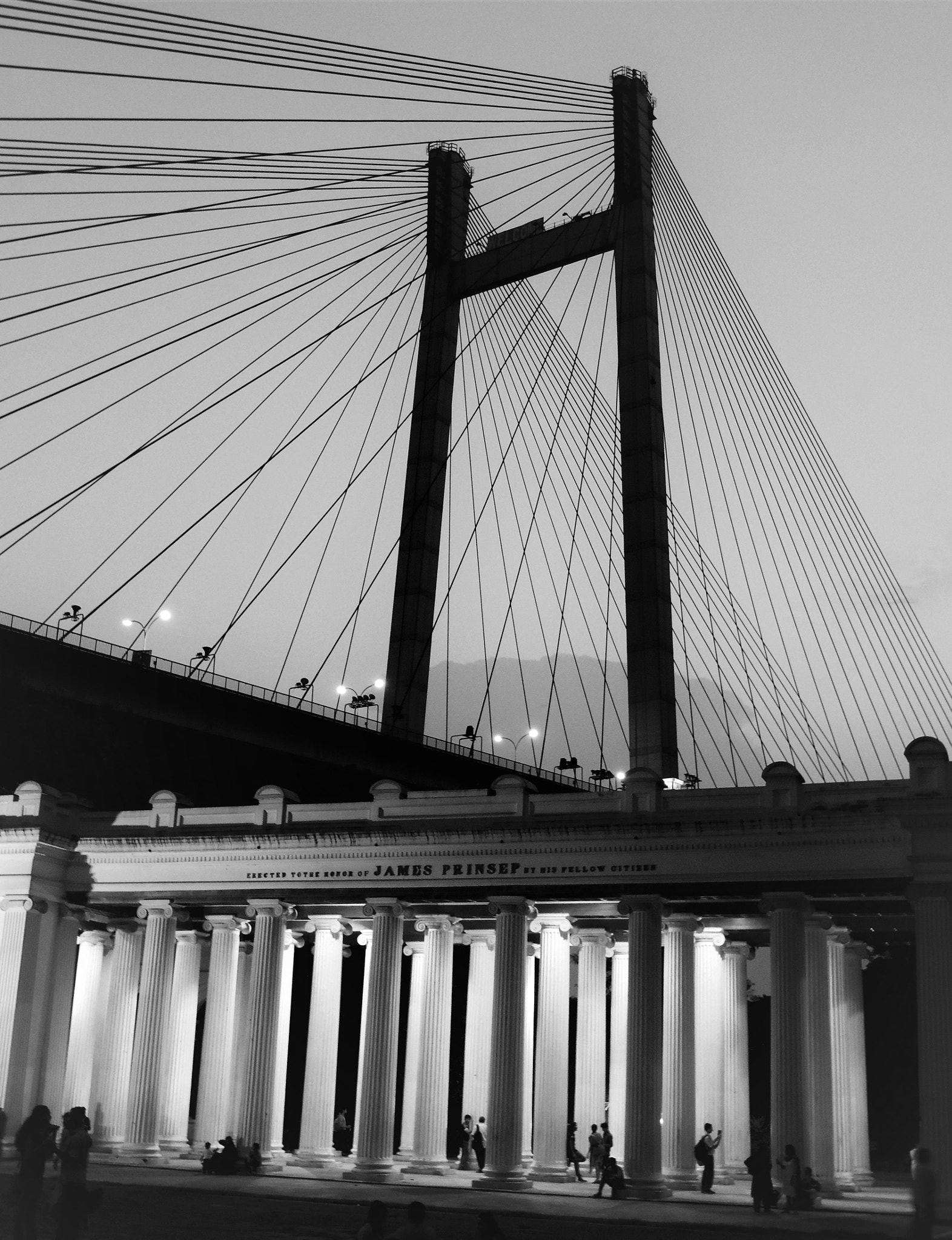 2nd hooghly bridge at Princep Ghat,Kolkata