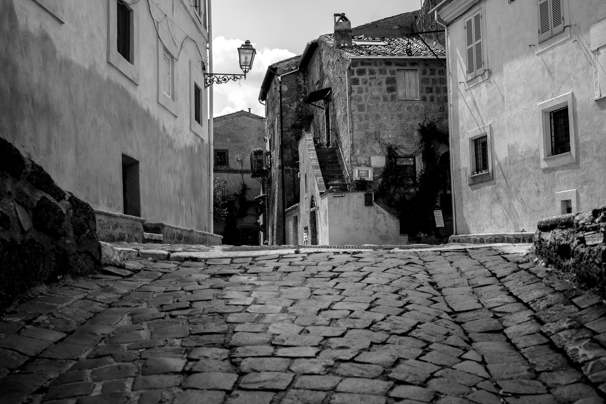 Calcata entrance