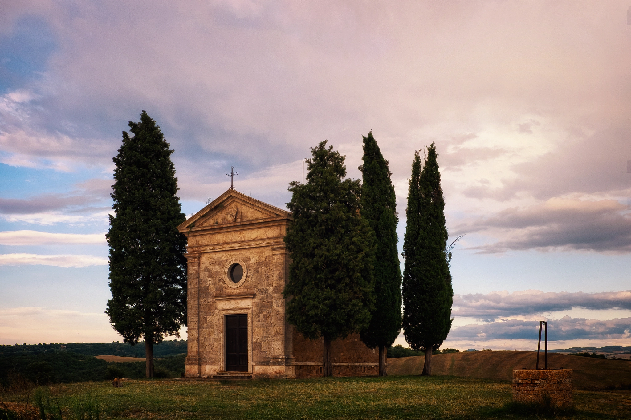 Vitaleta Chapel - San Quirico d'Orcia