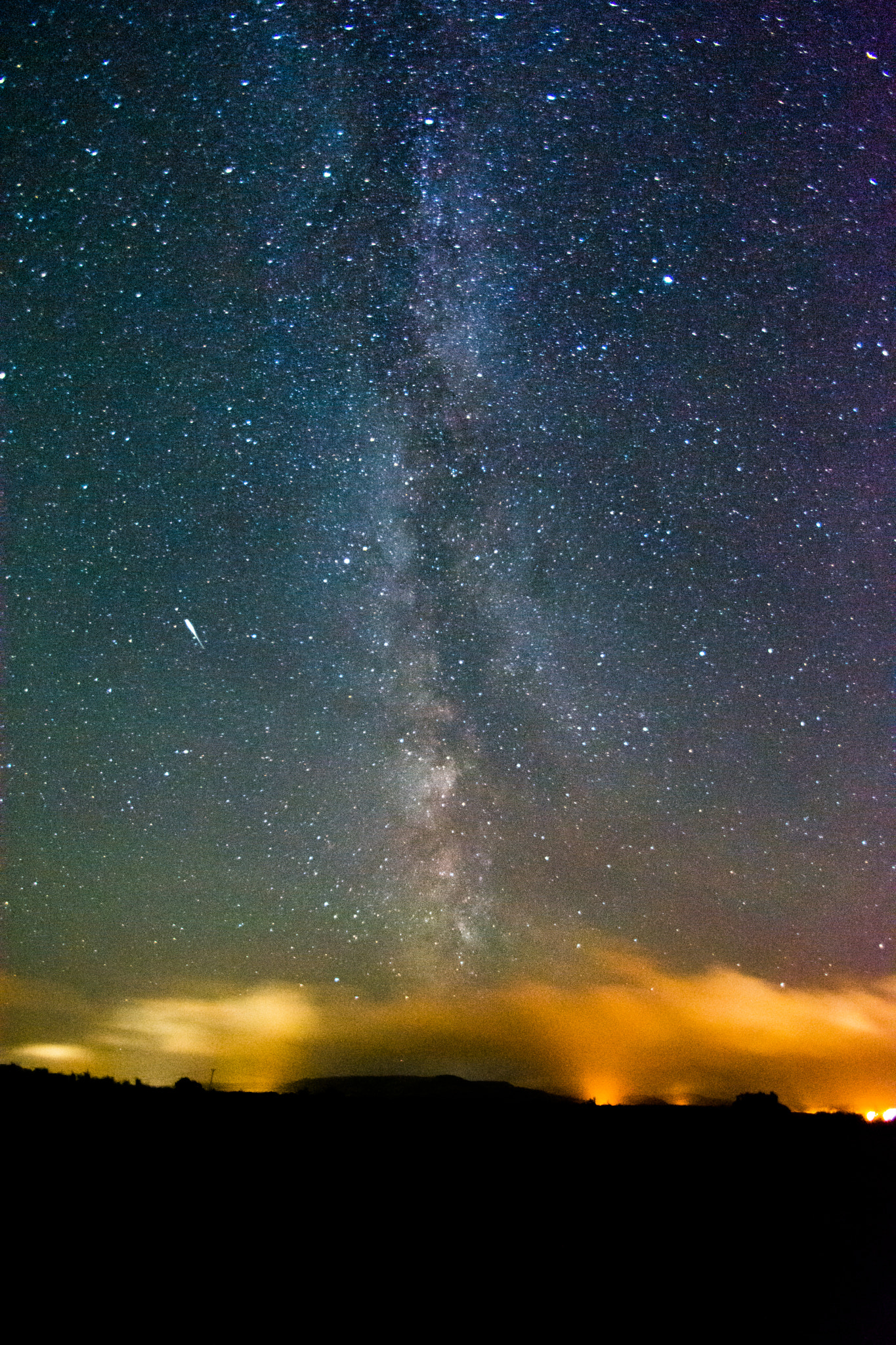Milky Way and The Comet