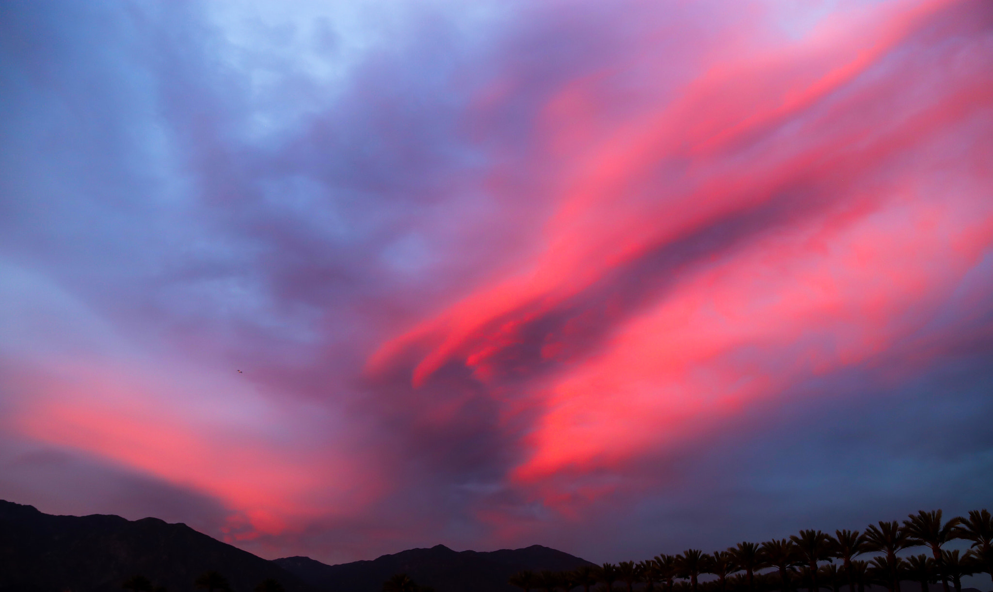 Evening clouds