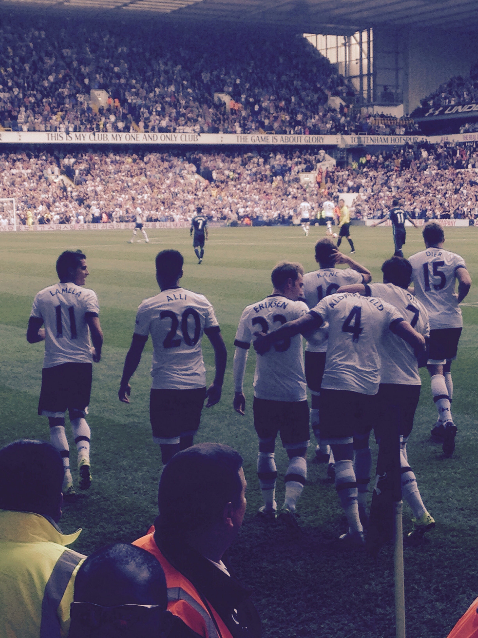 Goal Alderweireld, Tottenham - Manchester City