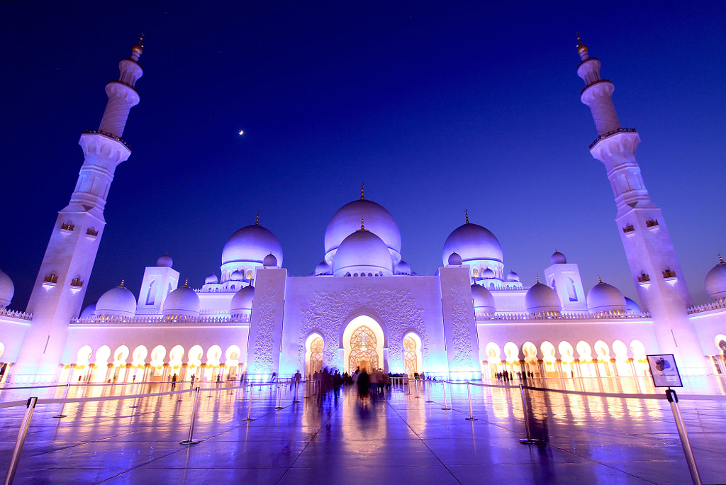 sheikh zayed grand mosque by rhurril on 500px.com