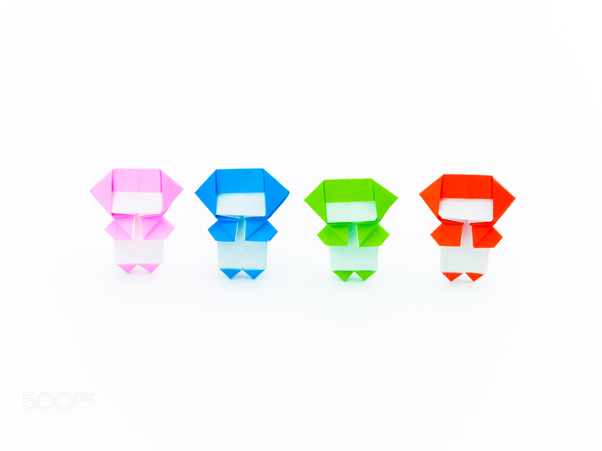 Colorful Origami Ninja