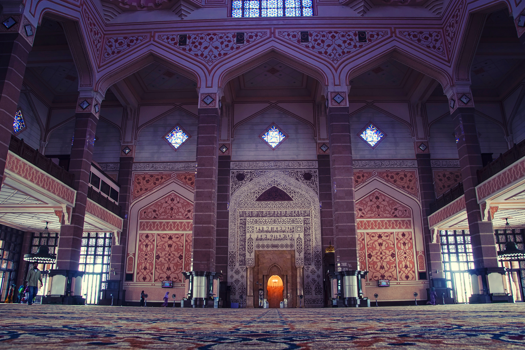 Interior of Putra Mosque