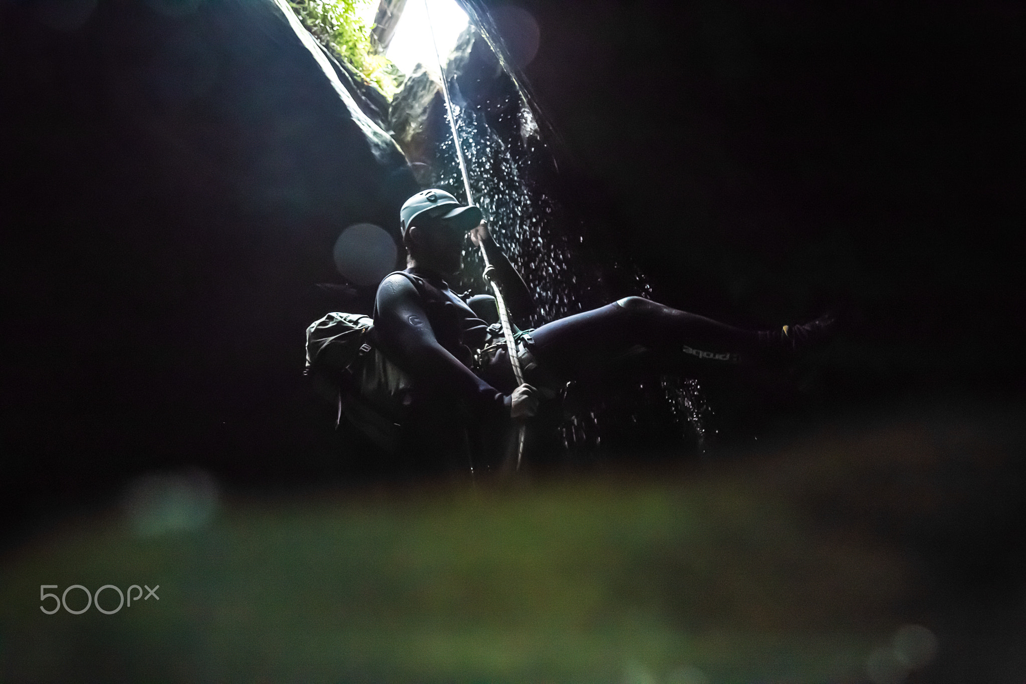 Descending into Dalpura Canyon