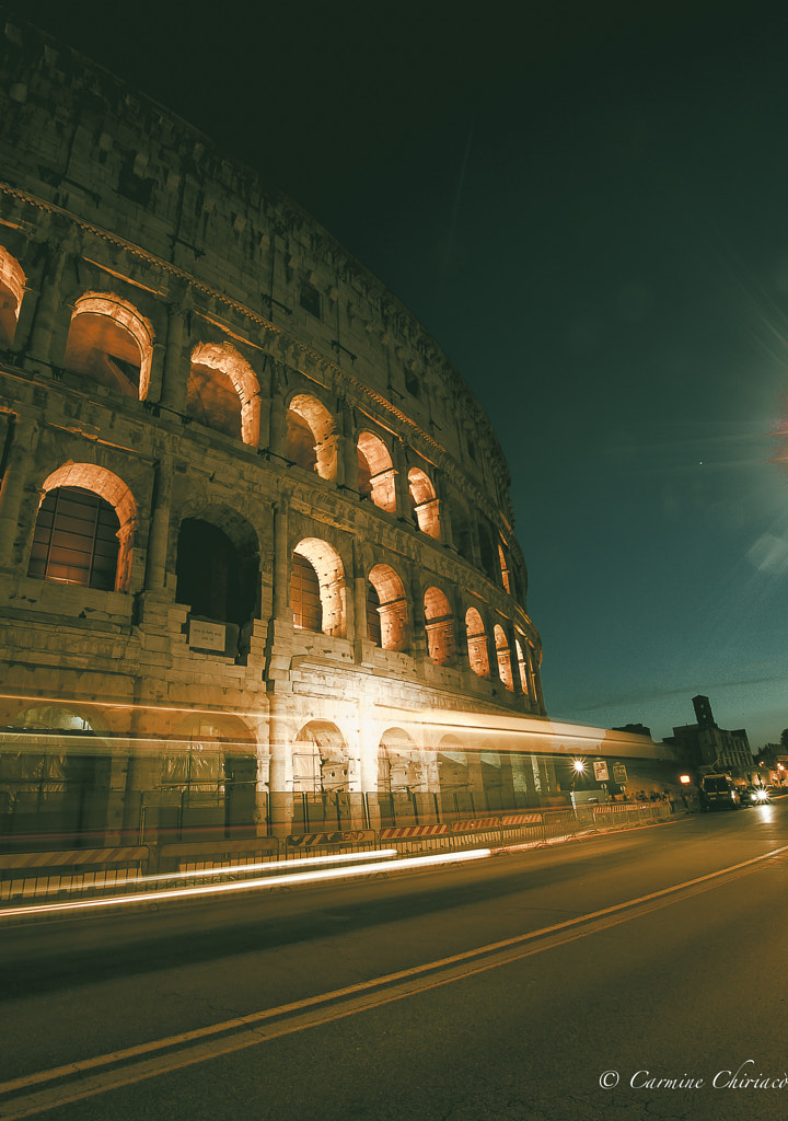 lights near Colosseum by Carmine Chiriacò on 500px.com
