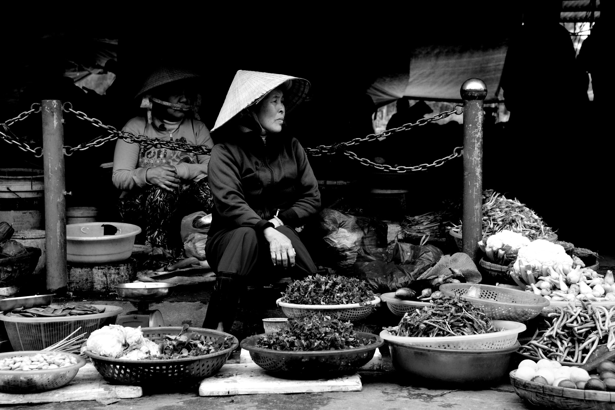 market in Hoi An, Vietnam