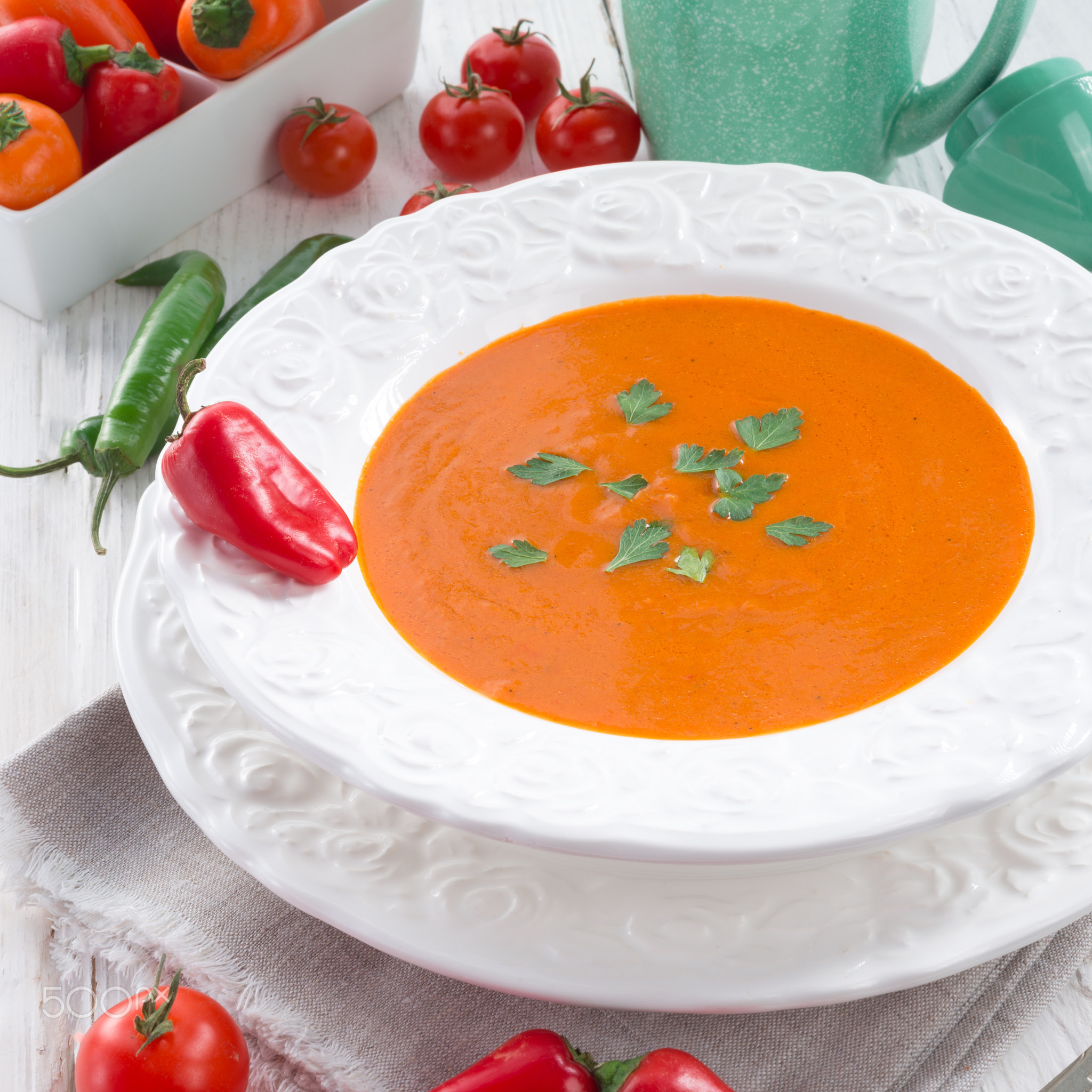 Paprika soup