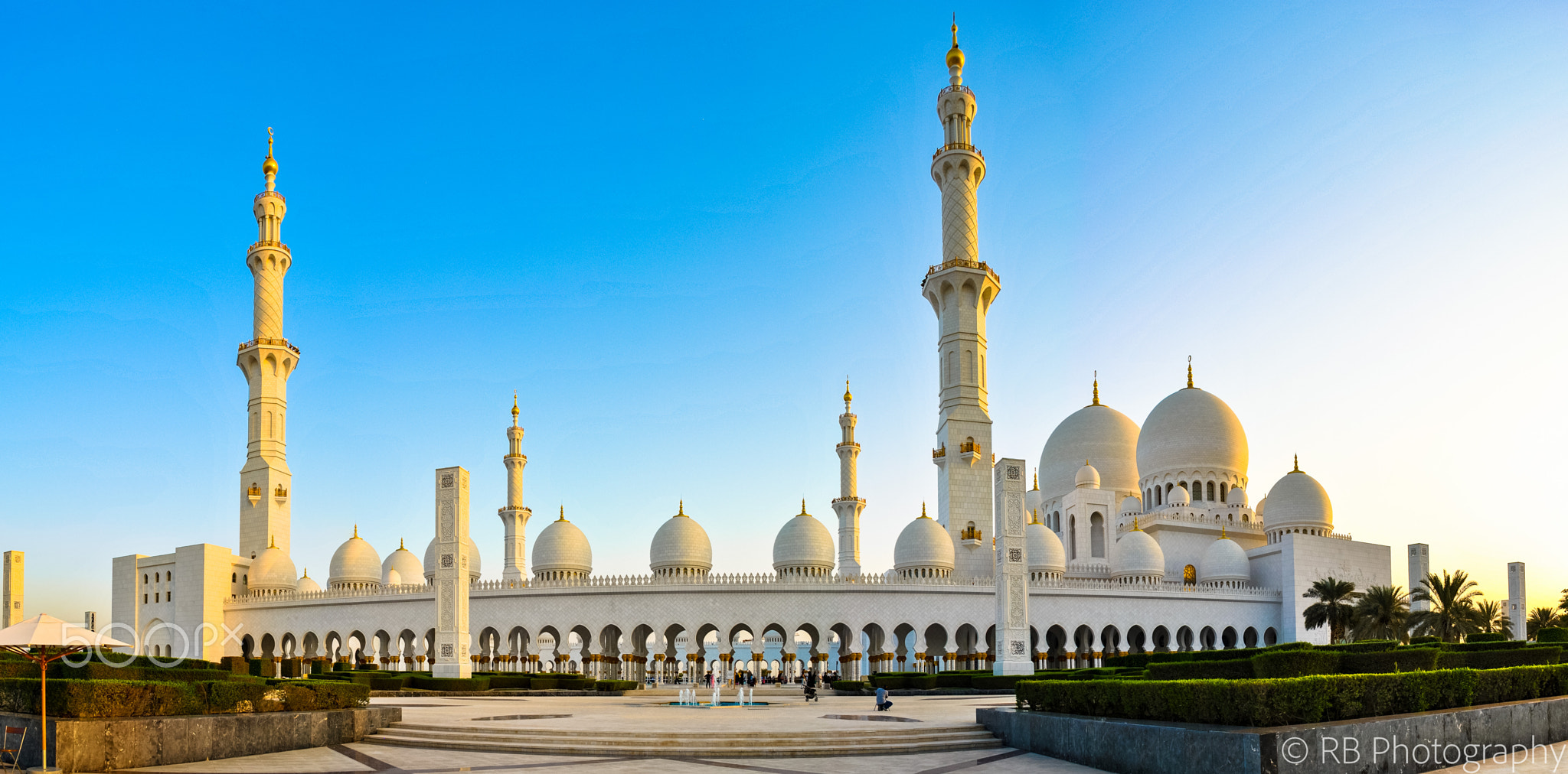 Sheikh Zayed Grand Mosque - Panorama