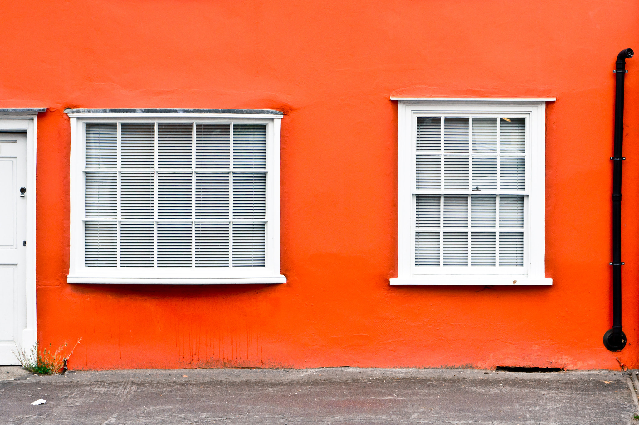 Orange house