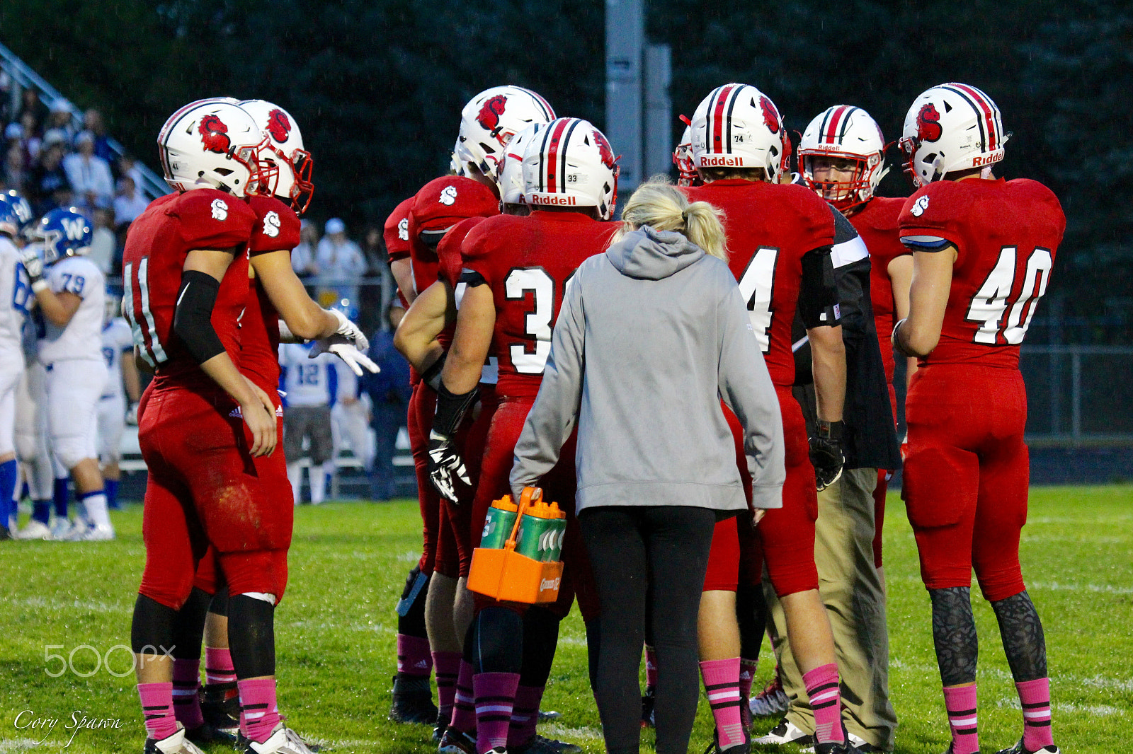 Canon EF 100-400mm F4.5-5.6L IS USM sample photo. Ponies homecoming photography
