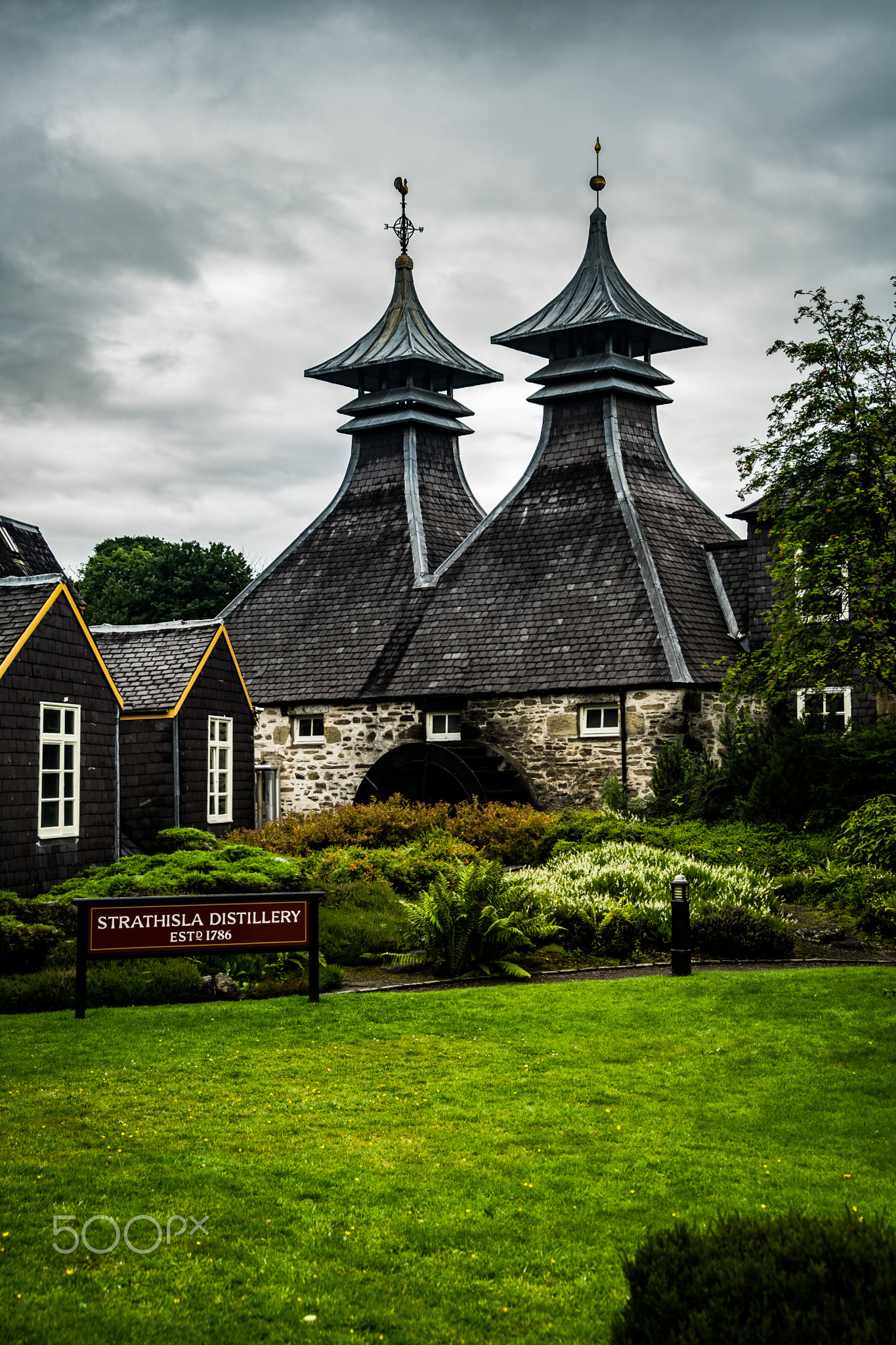 Strathisla Distillery closeup