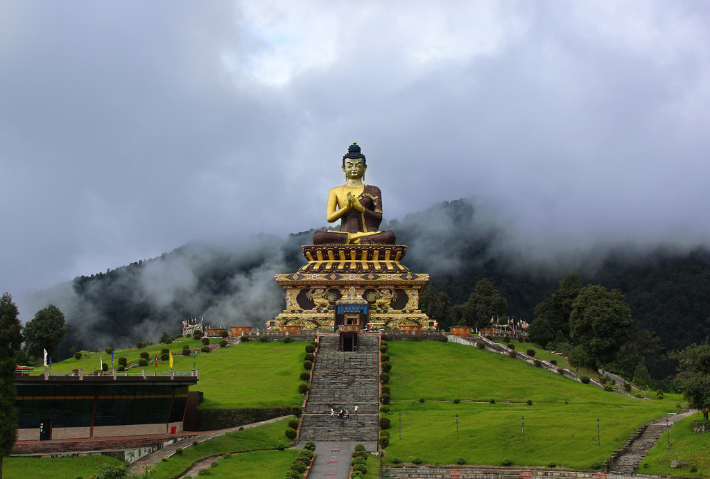 Budha at Tathagata Tsal Ravangla Sikkim