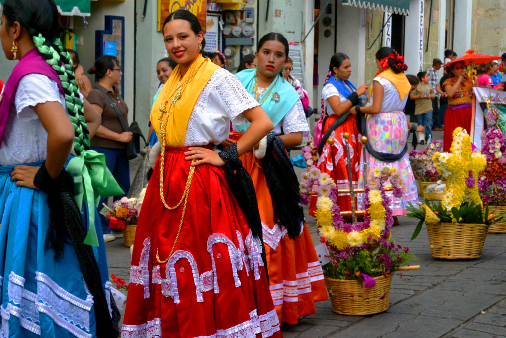 Oaxacan Huipil Dress - Pinotepa Animalitos