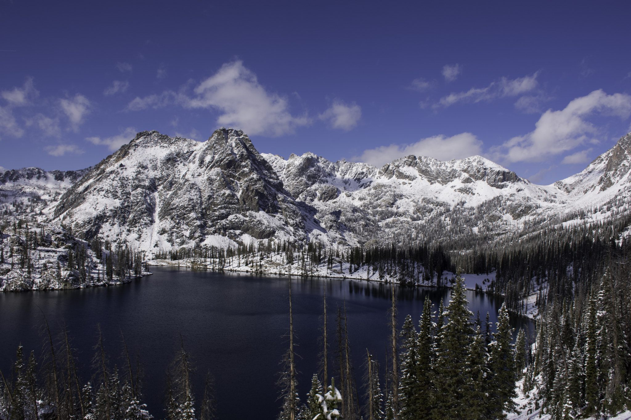 First snow on Big Agnes