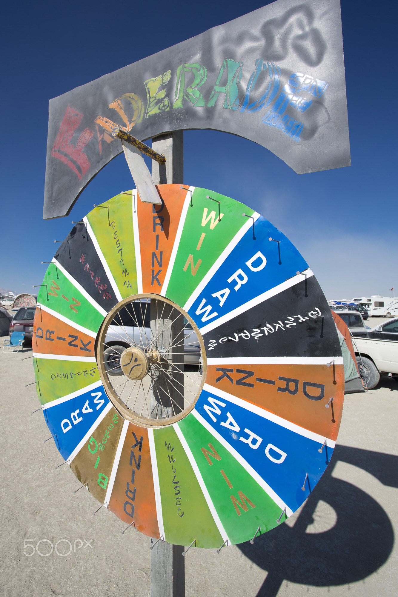 Lifestyle at Burning Man Festival 2012