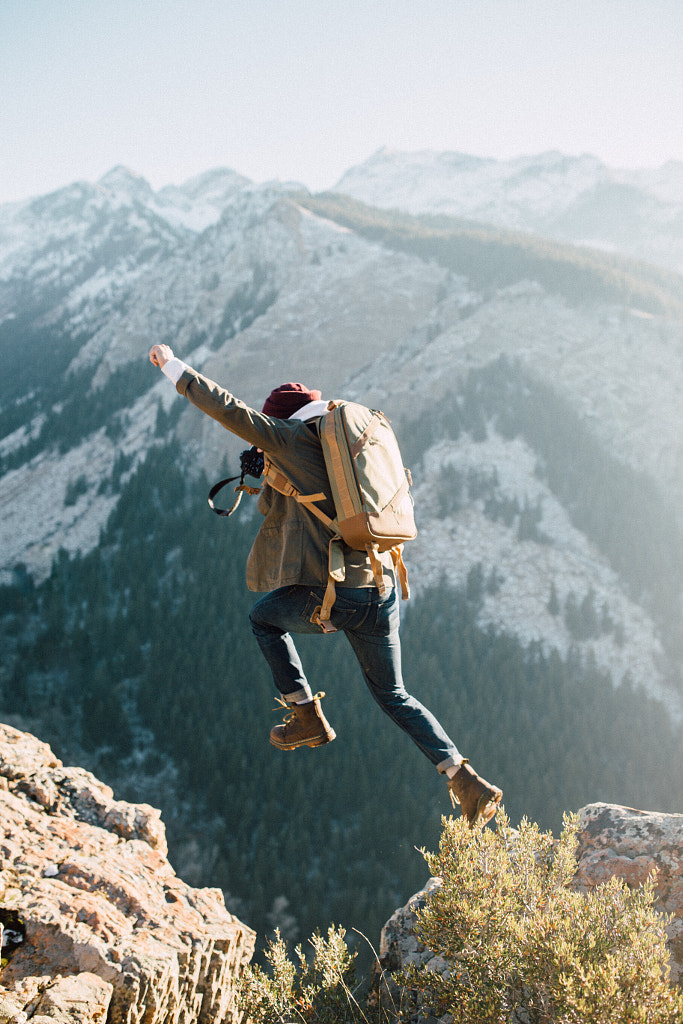 Zack in Big Cottonwood Canyon. by Kyle Sipple on 500px.com