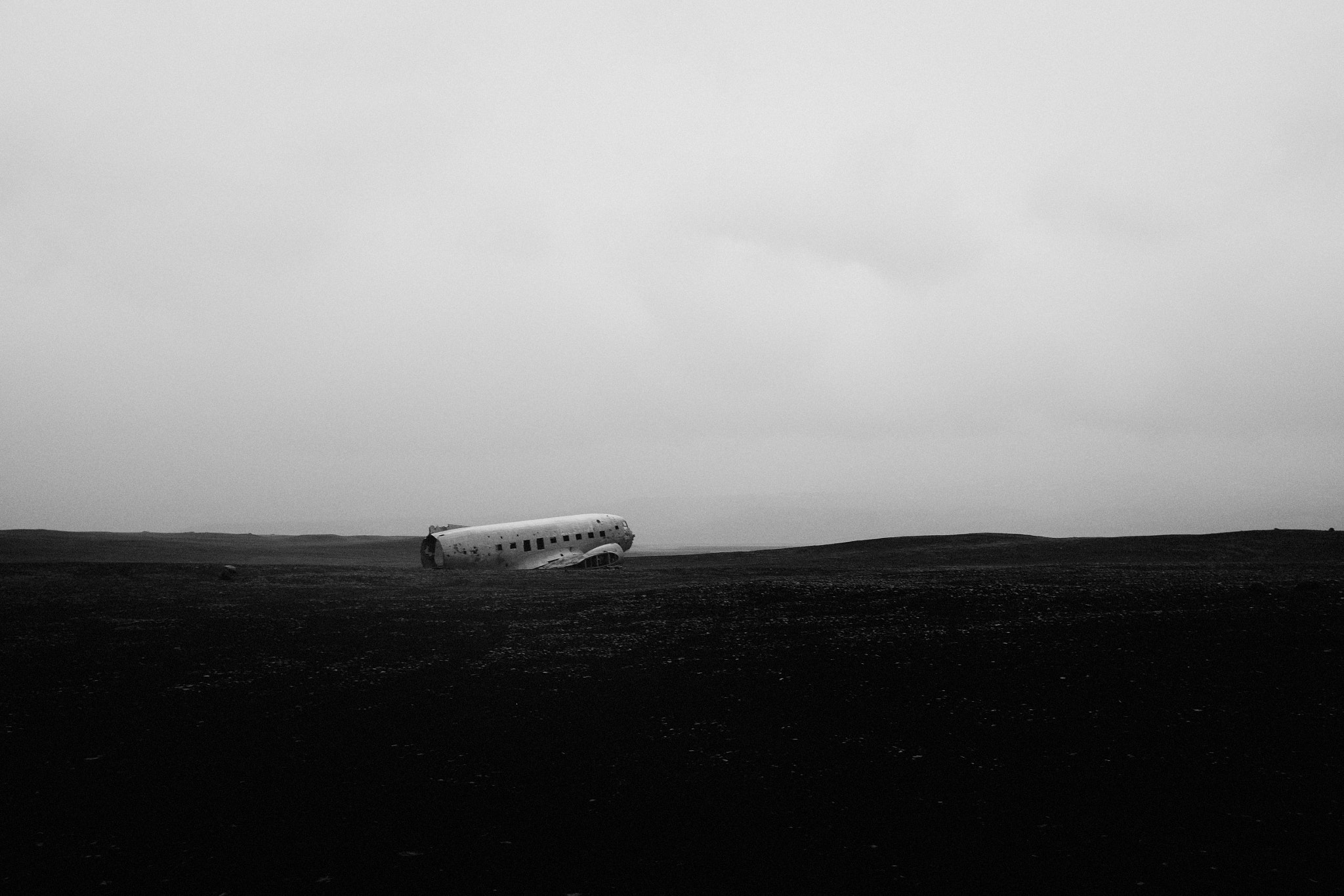 Crashed U.S. Navy Douglas Super DC-3