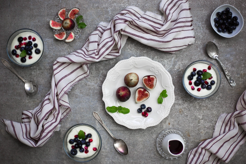 Breakfast Figs and Yogurt Fruit Cups by Anissa Craig on 500px.com