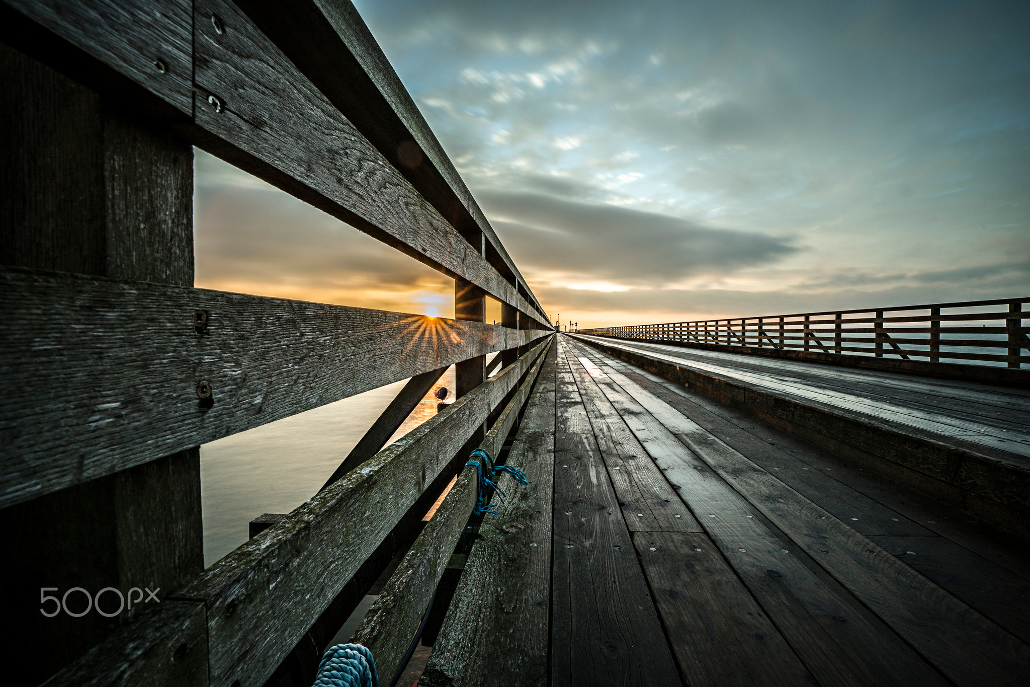 Wooden bridge, Dublin