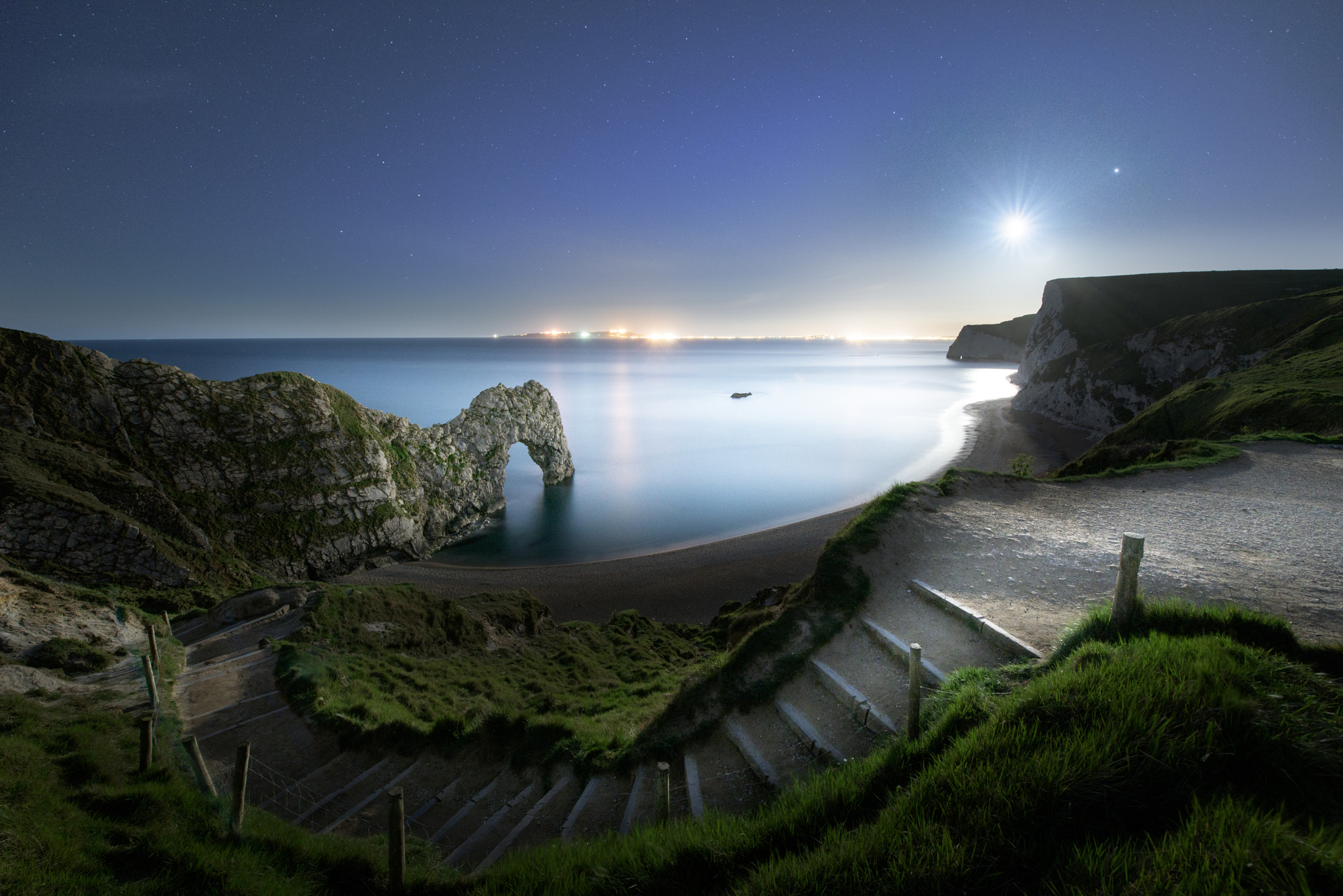 Durdle Door Moonlight