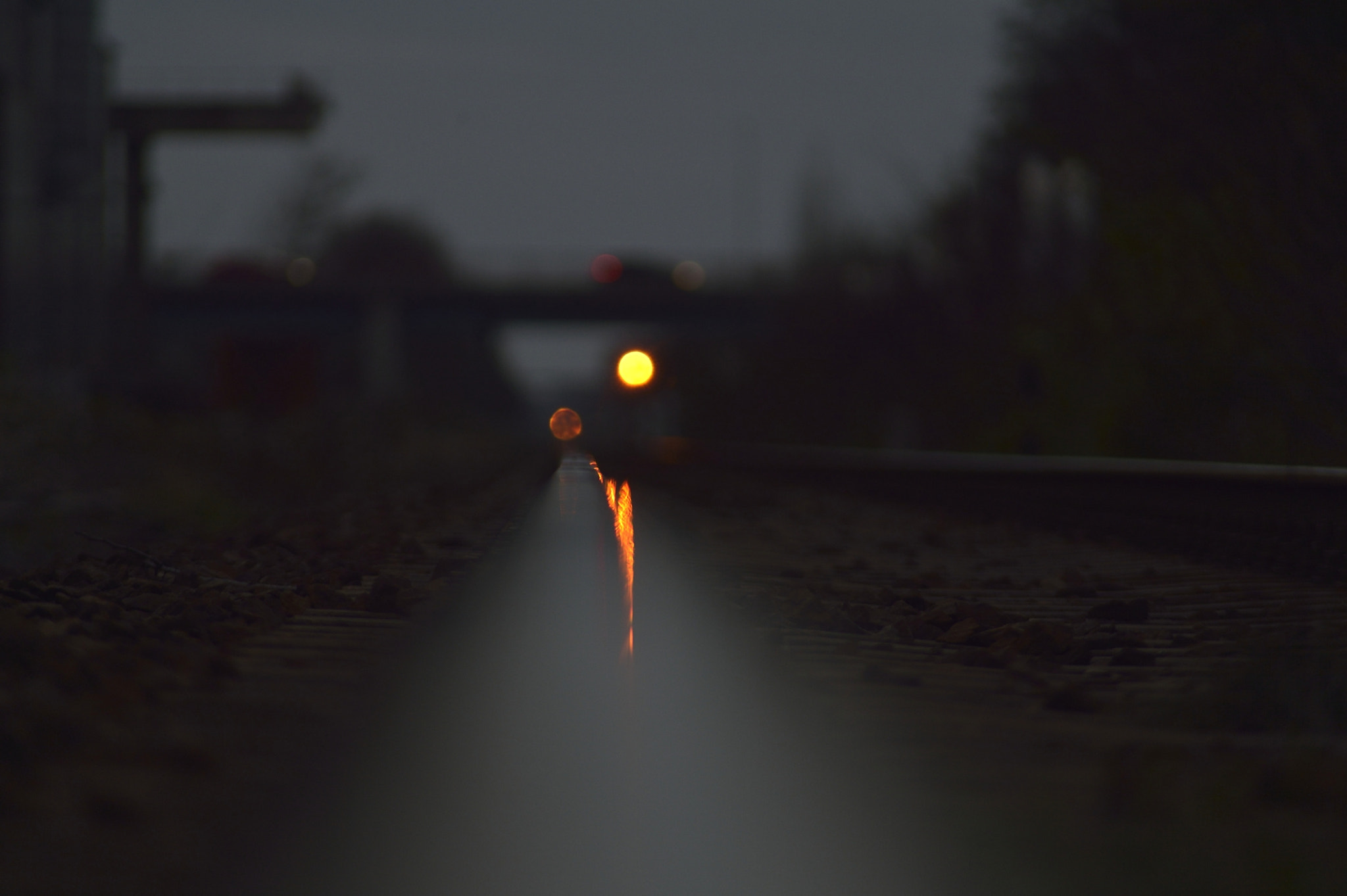 AF Zoom-Nikkor 70-300mm f/4-5.6D ED sample photo. Down by the rail#2 photography