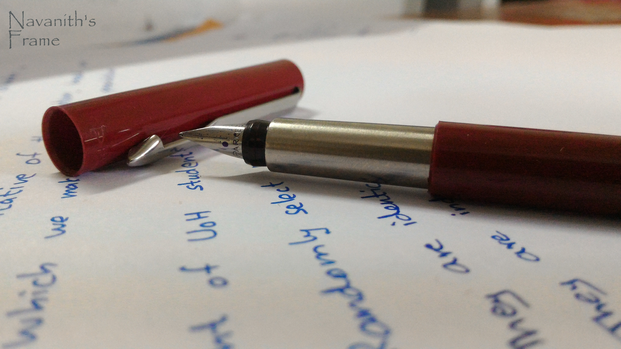 ASUS ZenFone 2 (ZE550ML) sample photo. Resting pen photography
