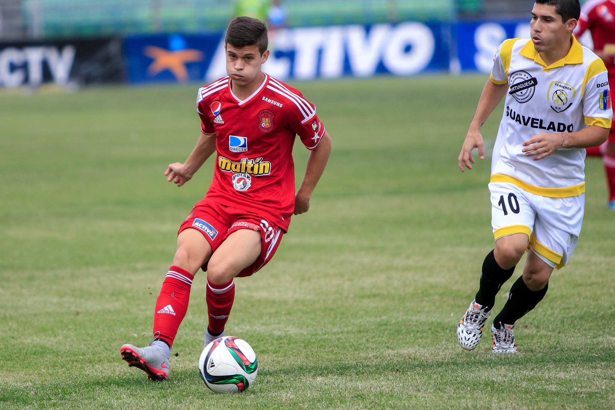 Canon EF 70-200mm F2.8L IS USM sample photo. Caracas fc 0-0 llaneros de guanare. photography