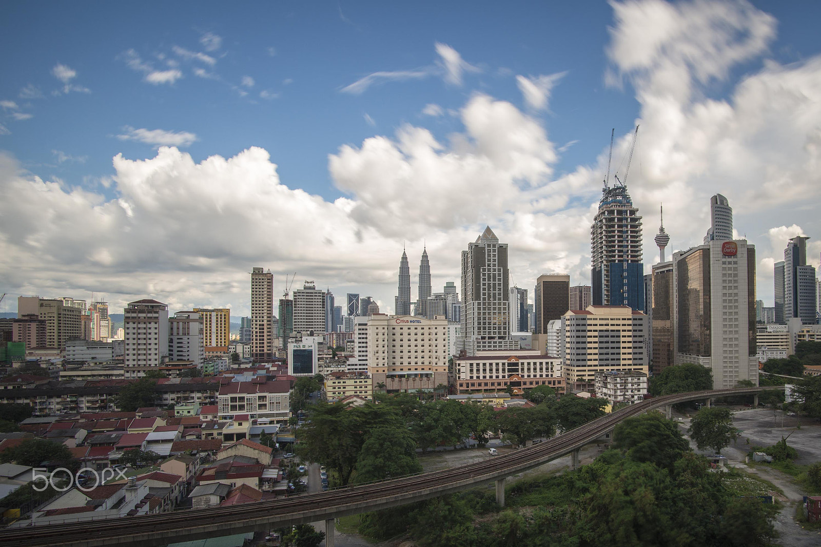 Sony a99 II + Minolta AF 17-35mm F2.8-4 (D) sample photo. Concrete jungle of kuala lumpur photography