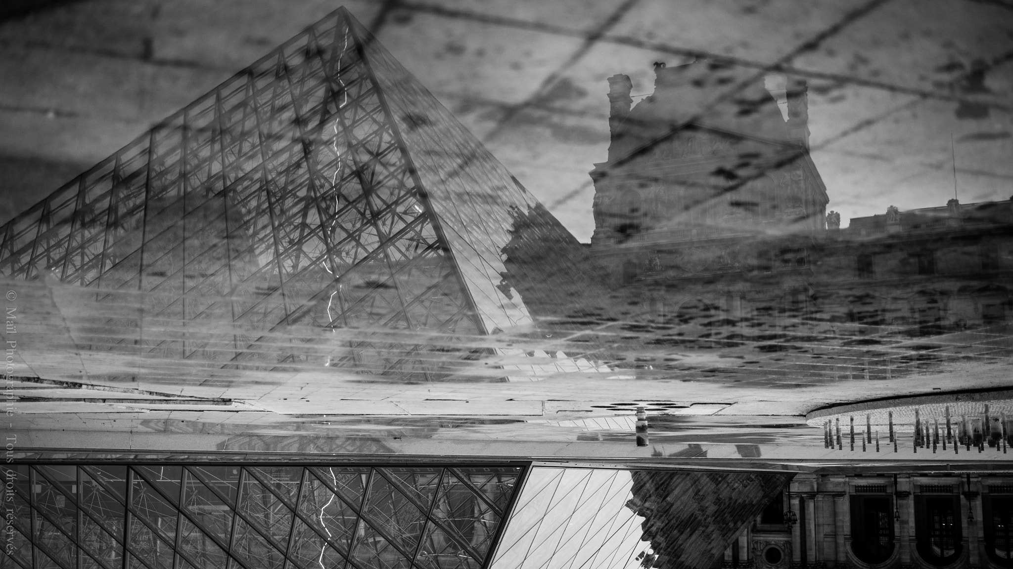 Nikon D610 + AF-S Nikkor 35mm f/1.8G sample photo. Pyramides du louvre photography