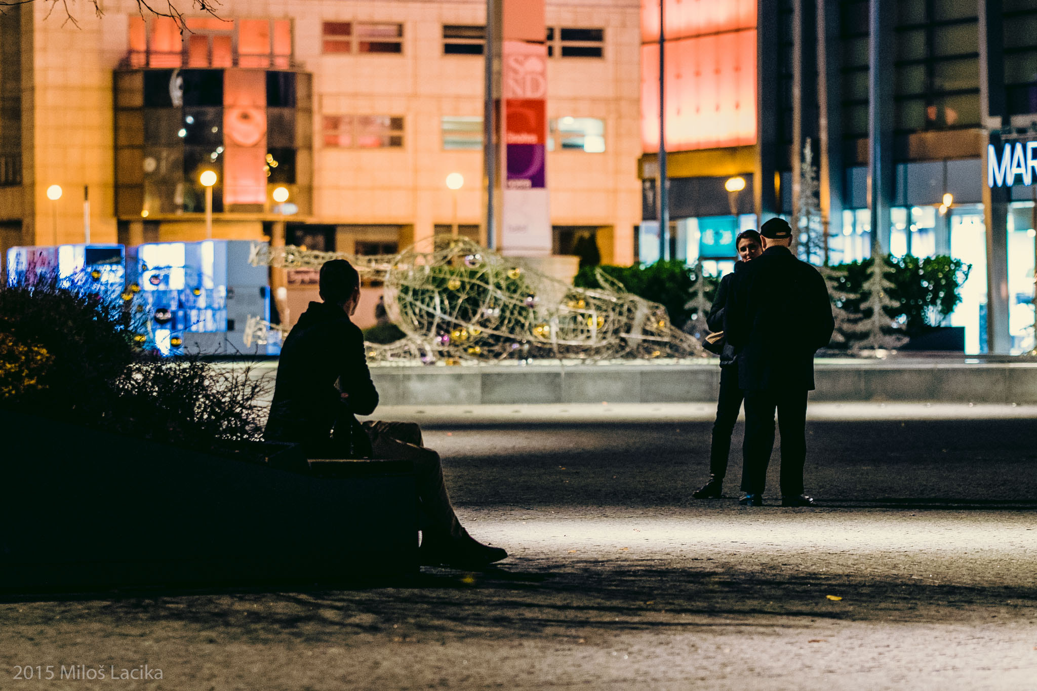 Fujifilm X-Pro1 + Fujifilm XF 90mm F2 R LM WR sample photo. Evening in bratislava photography