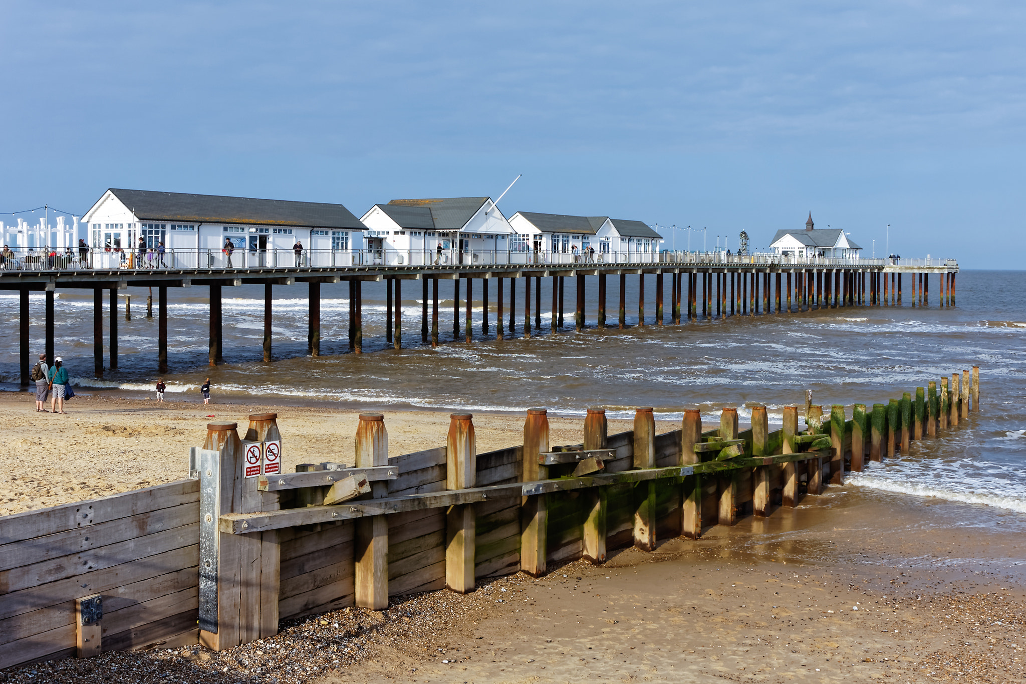 Sun Setting on Southwold Pier