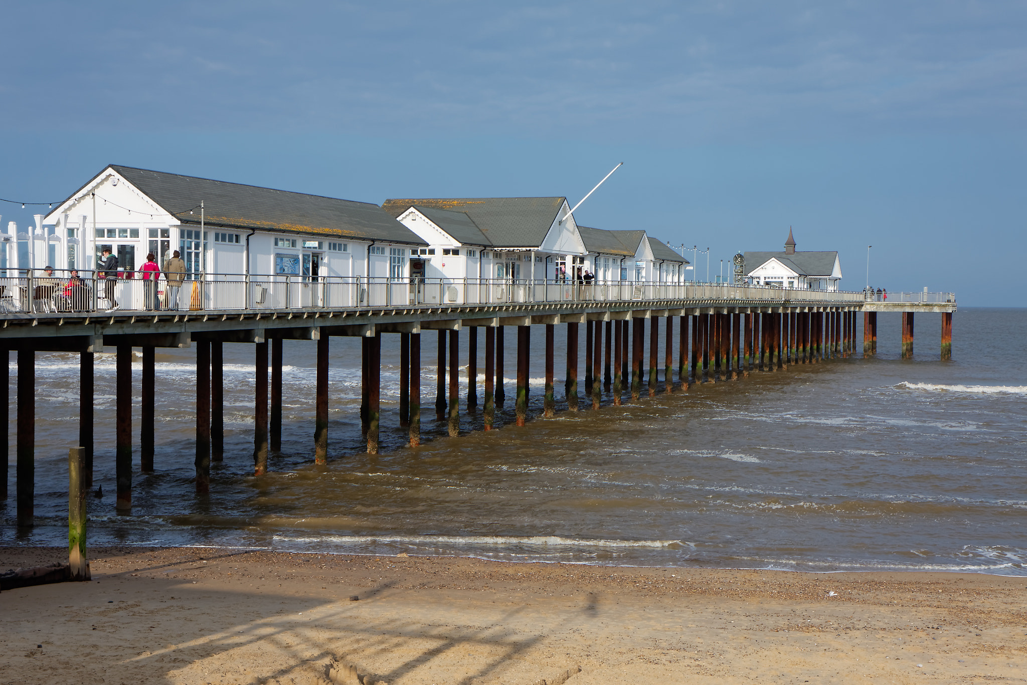 Sun Setting on Southwold Pier