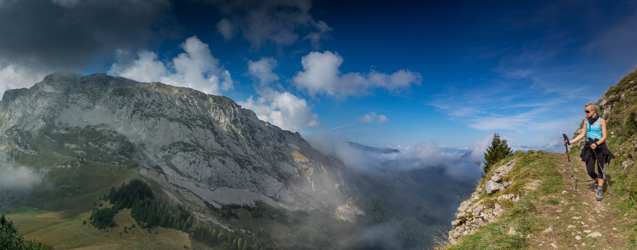 Pentax K-3 II sample photo. Hike in annecy photography