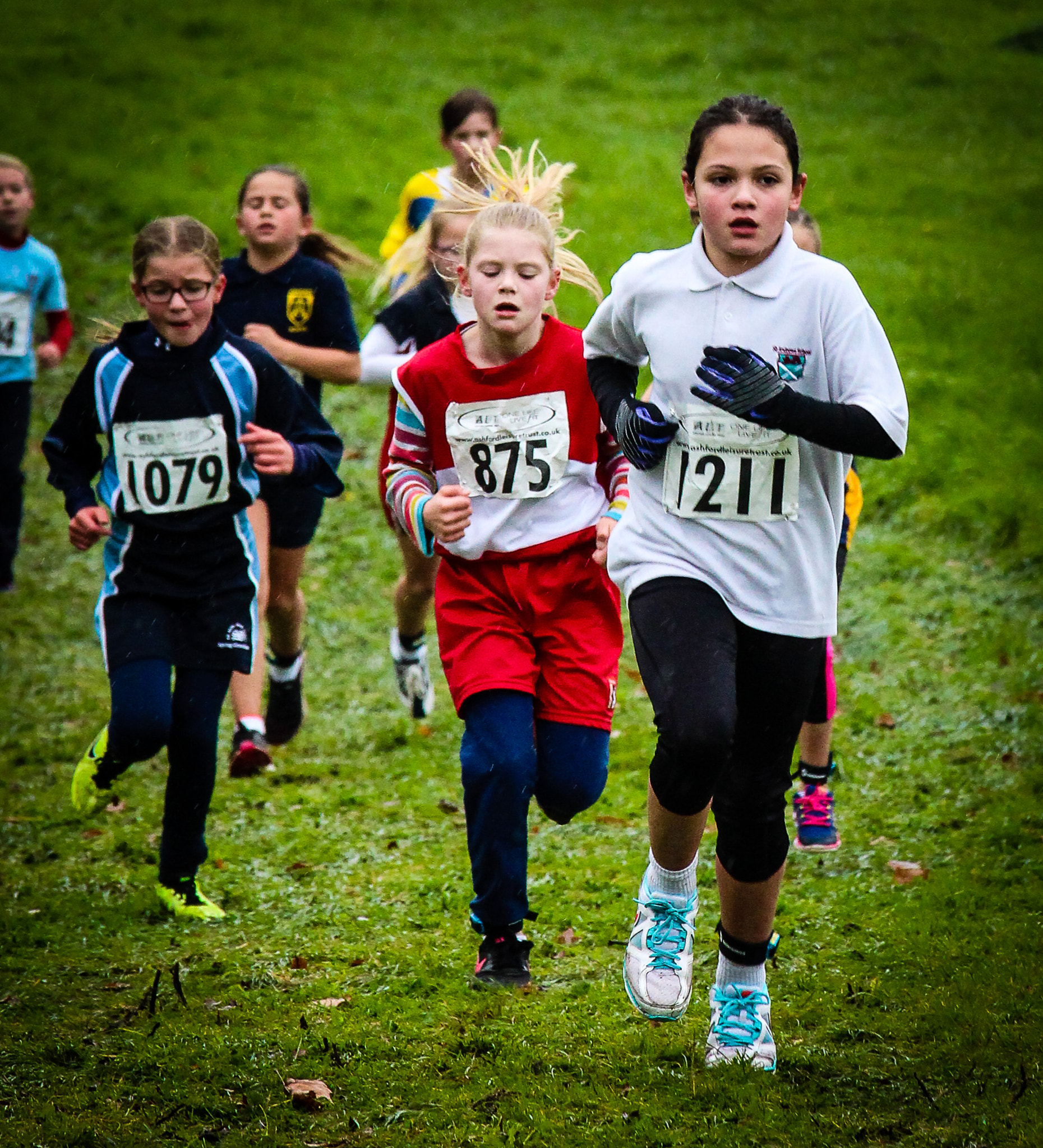 Canon EOS 650D (EOS Rebel T4i / EOS Kiss X6i) + Sigma 70-200mm F2.8 EX DG OS HSM sample photo. Lilly at kent schools cross country 2015 photography
