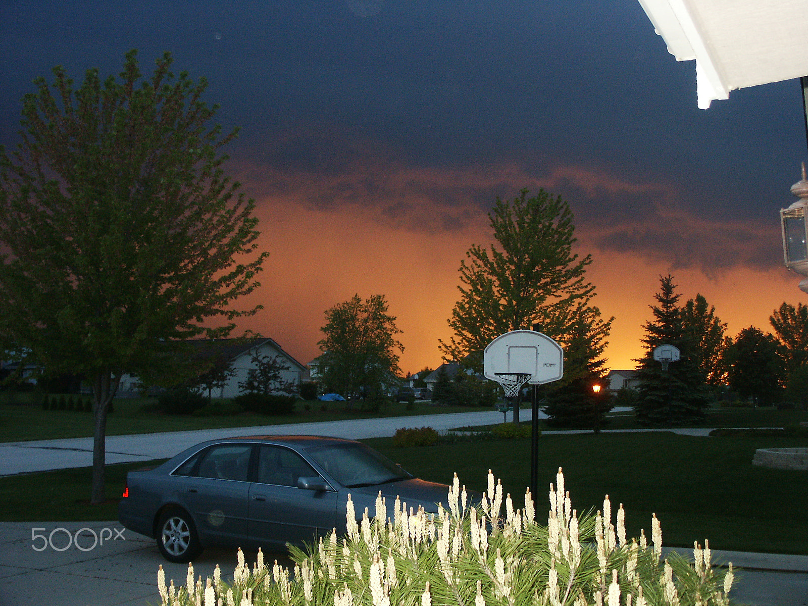KONICA MINOLTA DiMAGE S404 sample photo. Incredible sky after storm photography