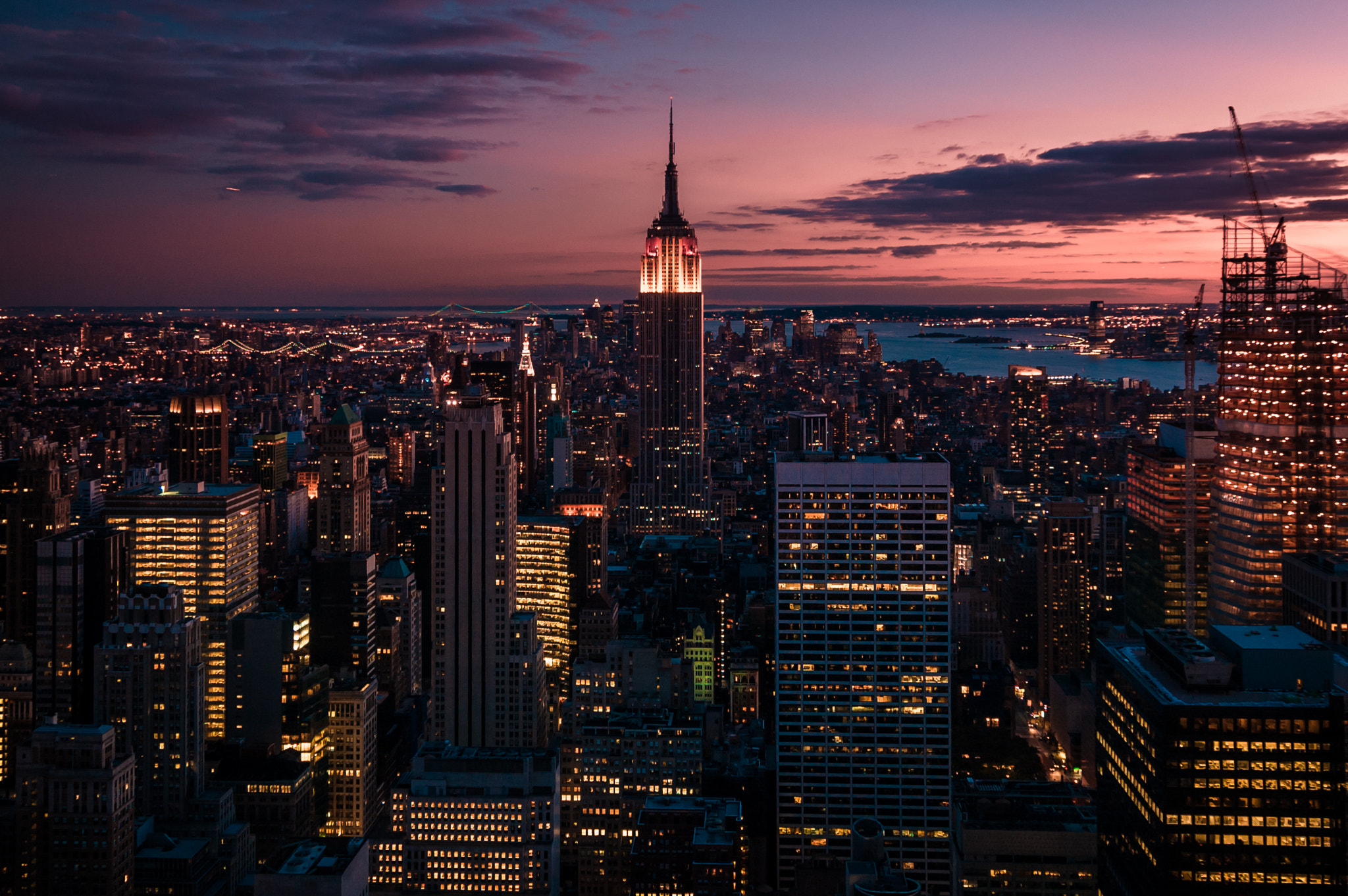 Nikon D70 sample photo. New york city scape photography