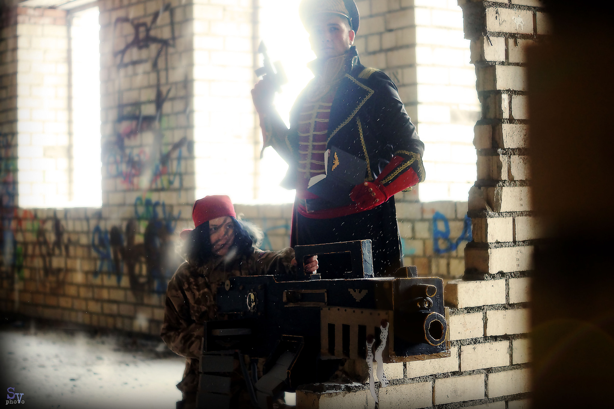 Sony SLT-A77 + Sony DT 50mm F1.8 SAM sample photo. Cosplay warhammer 40,000 photography