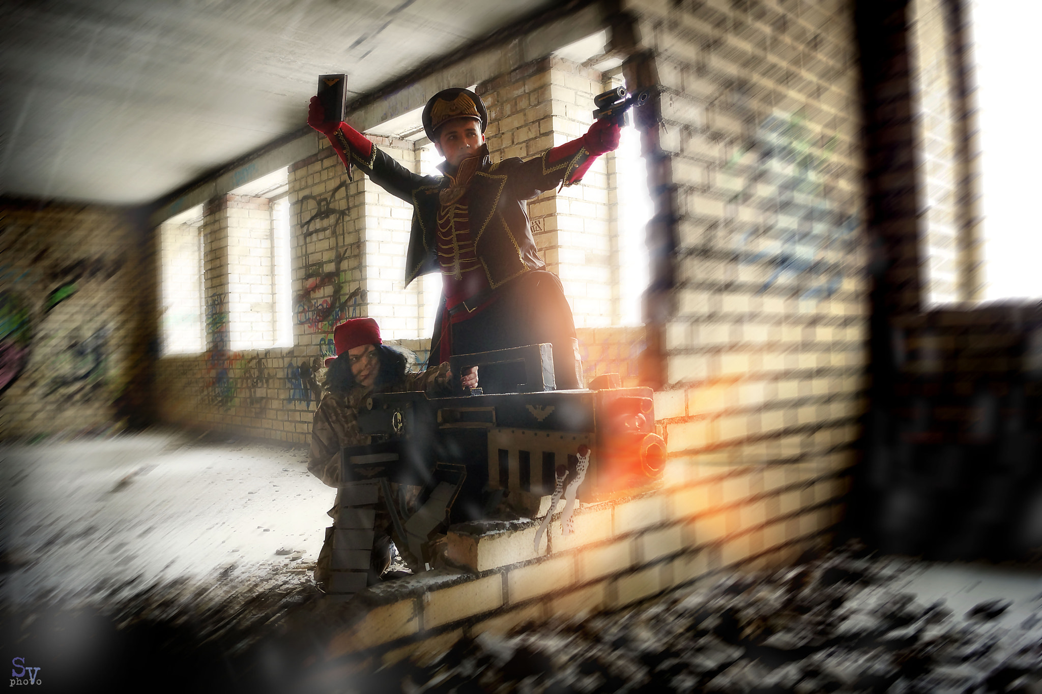 Sony SLT-A77 + Sony DT 18-55mm F3.5-5.6 SAM sample photo. Cosplay warhammer 40,000 photography