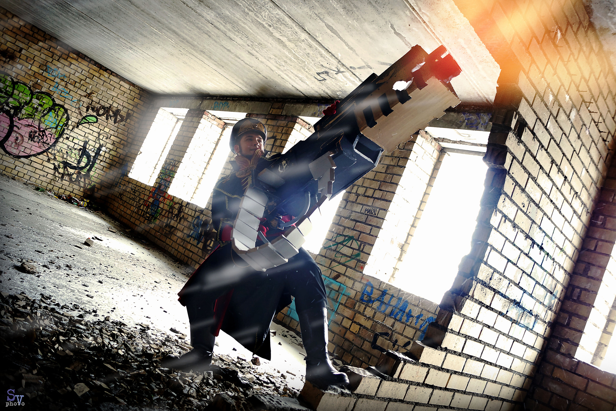 Sony SLT-A77 + Sony DT 18-55mm F3.5-5.6 SAM sample photo. Cosplay warhammer 40,000 photography