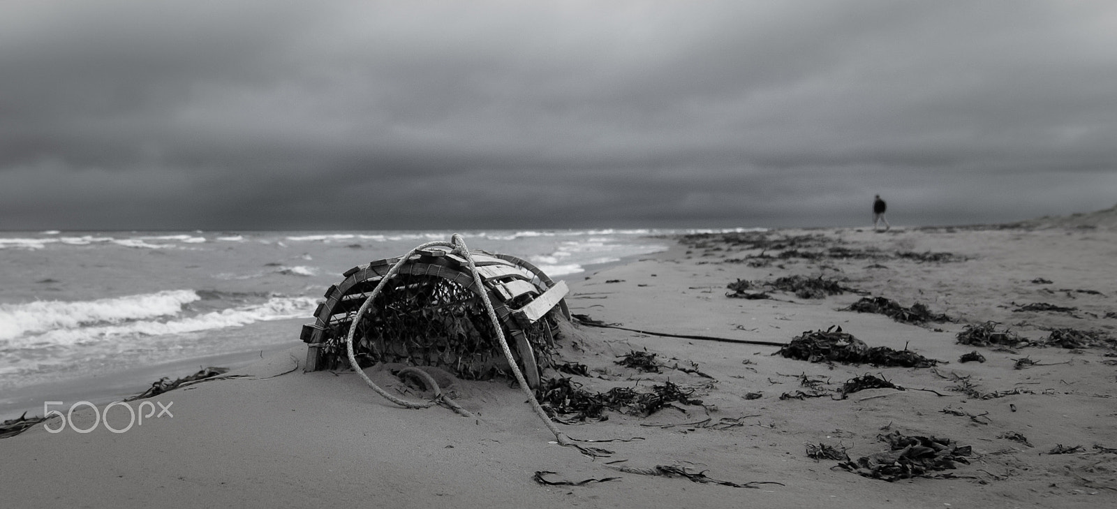 Nikon AF-S Nikkor 14-24mm F2.8G ED sample photo. Storm b&w photography