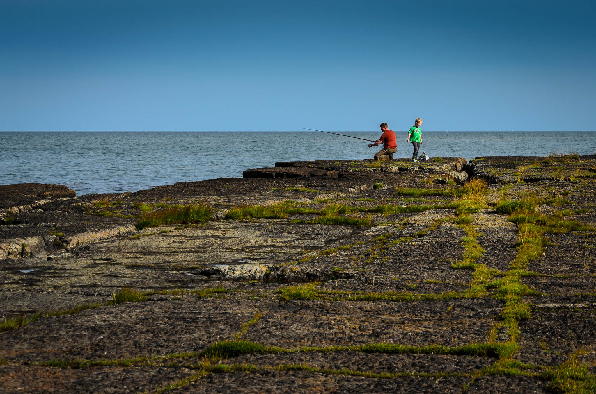 Nikon D5100 + Sigma 18-200mm F3.5-6.3 DC sample photo. Fishing in Österlen photography