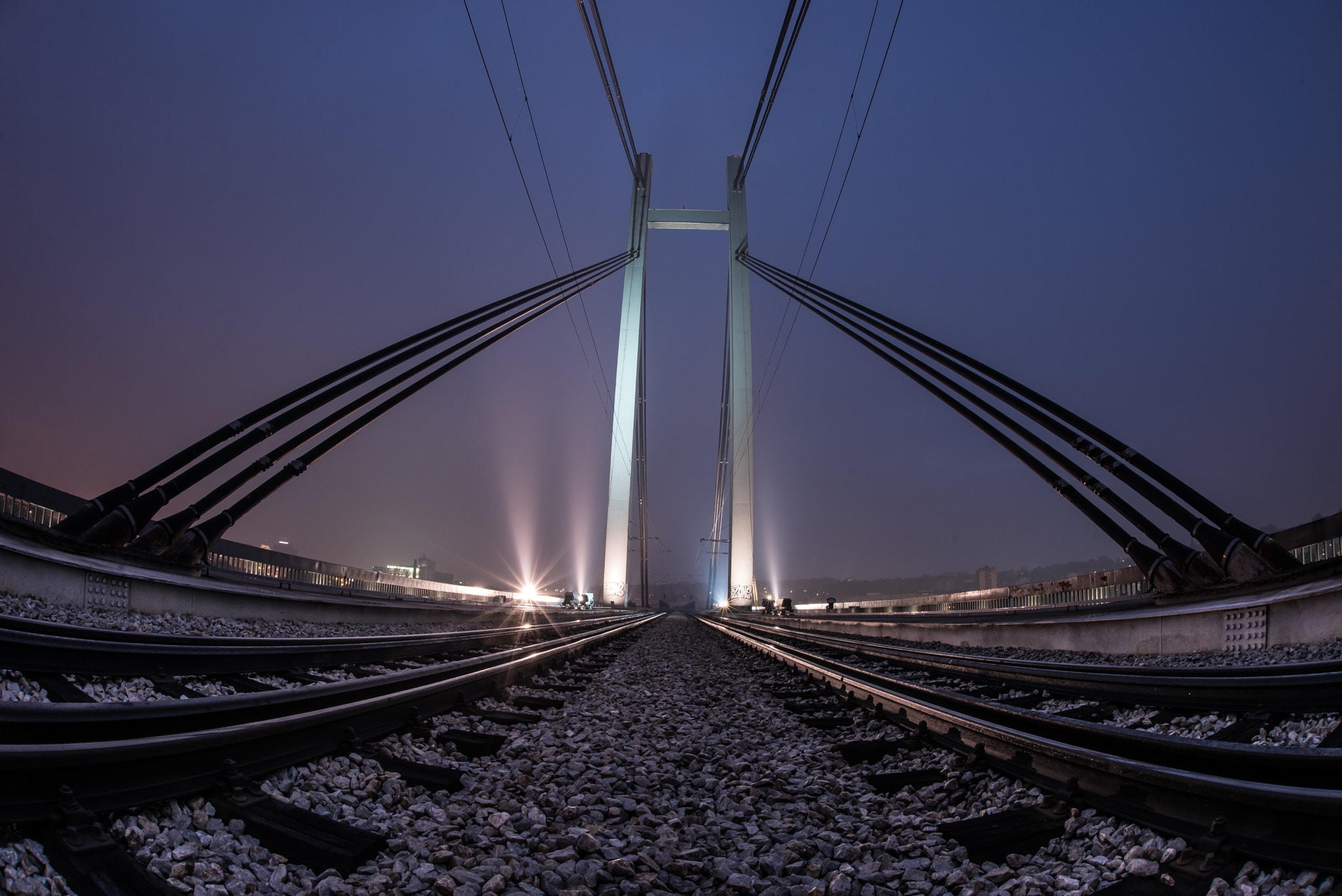 Sigma 15mm F2.8 EX DG Diagonal Fisheye sample photo. Rails photography