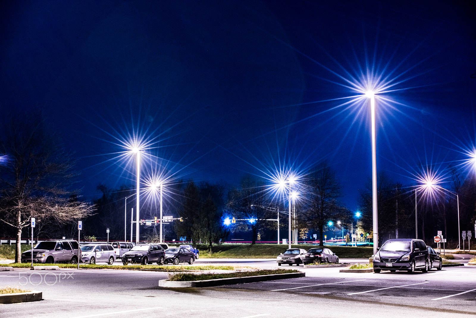 AF Zoom-Nikkor 28-80mm f/3.5-5.6D sample photo. Stars on poles photography