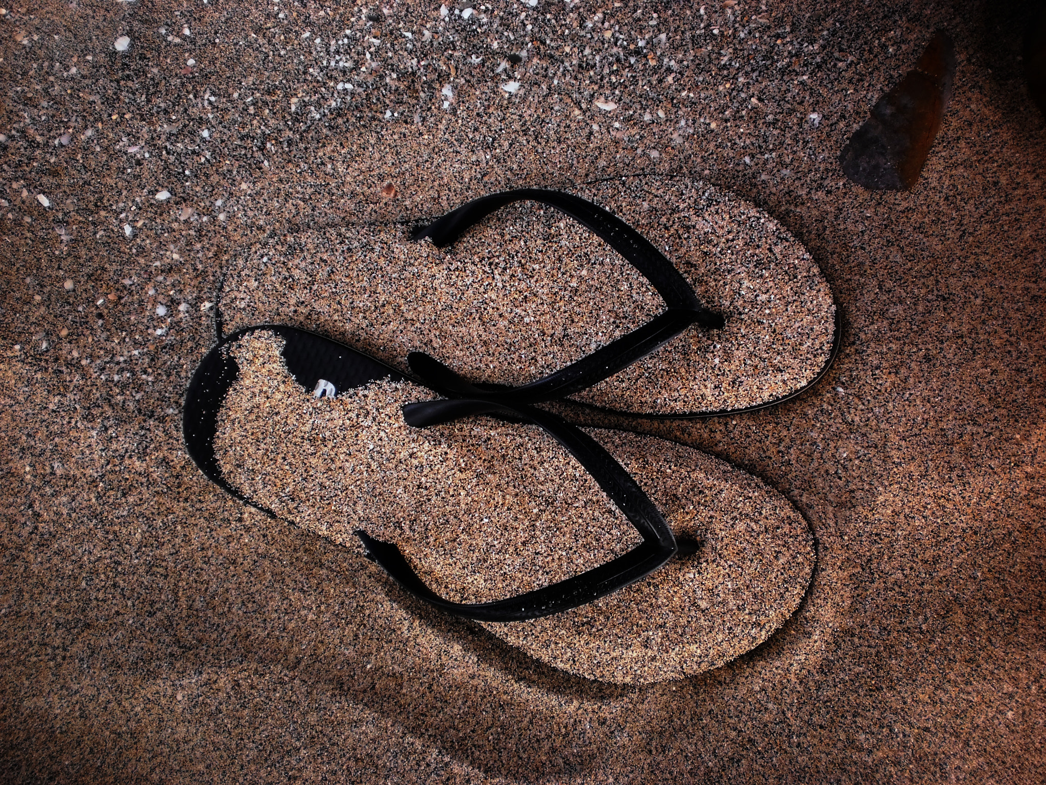Olympus T105,T100,X36 sample photo. Rests on the sand photography