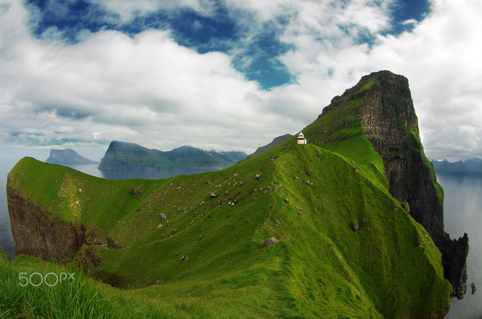 Pentax K-5 sample photo. Kallur, faroe islands photography
