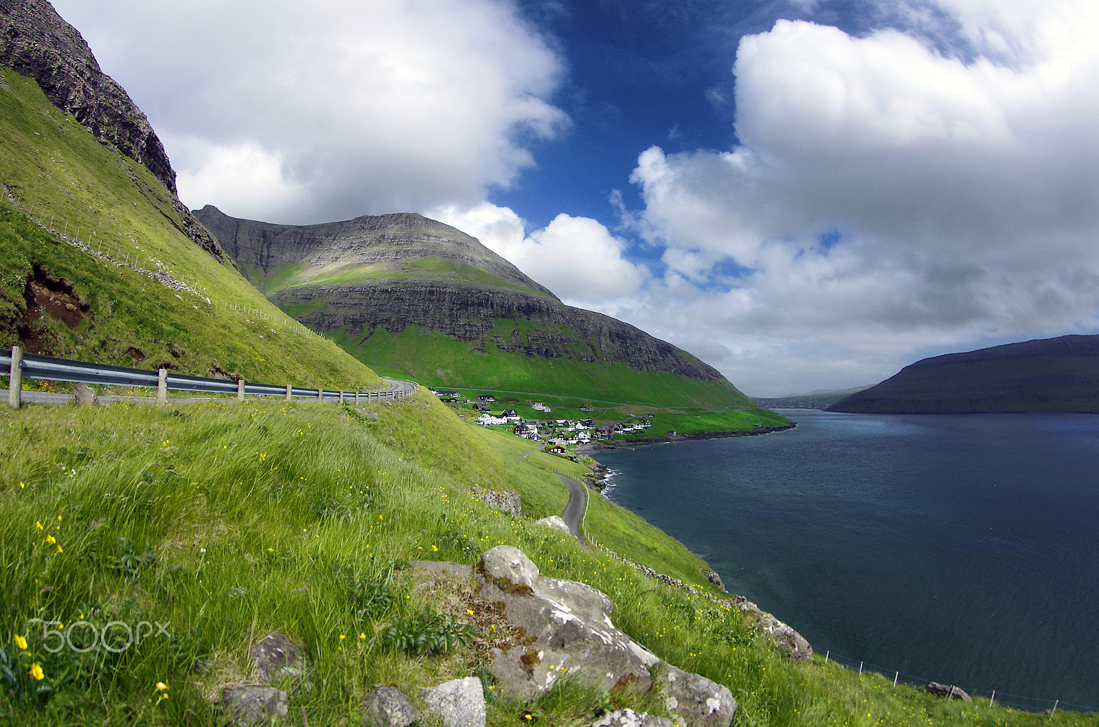 Pentax K-5 sample photo. Gásadalur, faroe islands photography