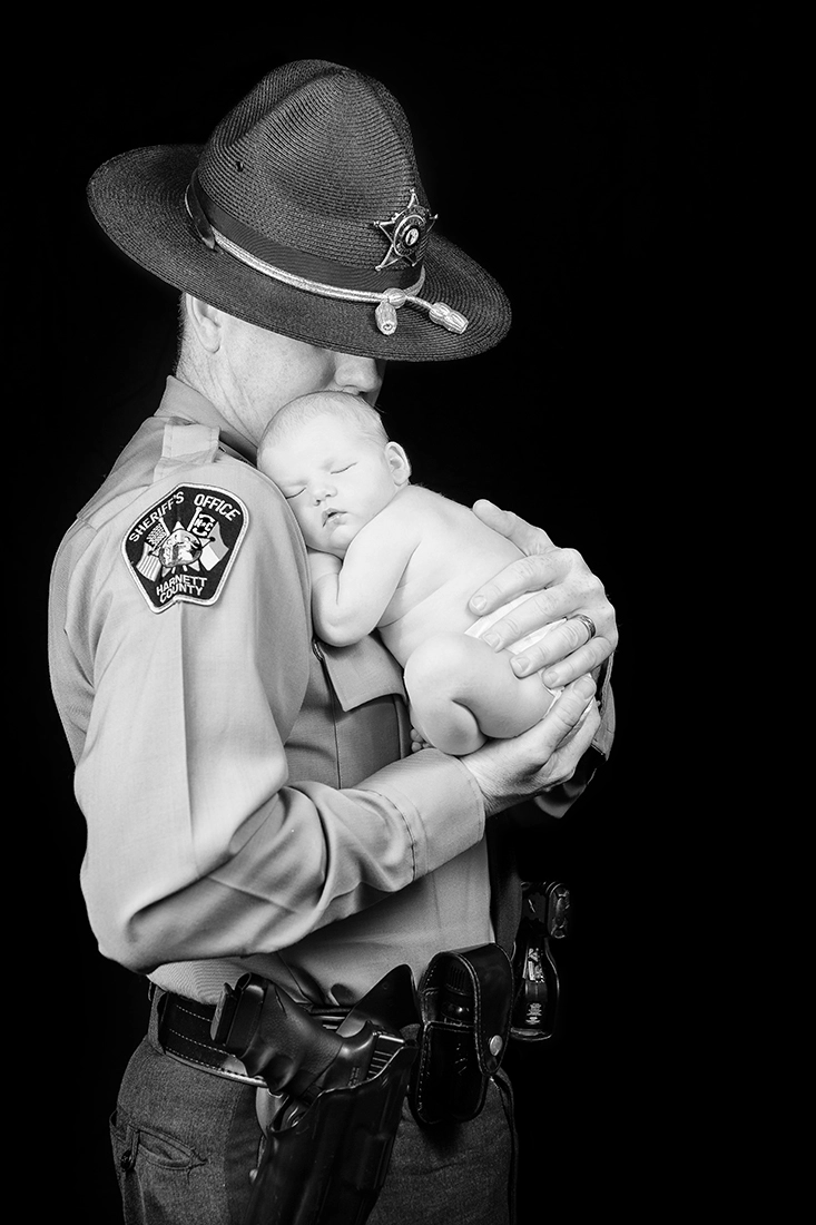 Nikon D3X + Sigma 50mm F2.8 EX DG Macro sample photo. Protect and serve photography