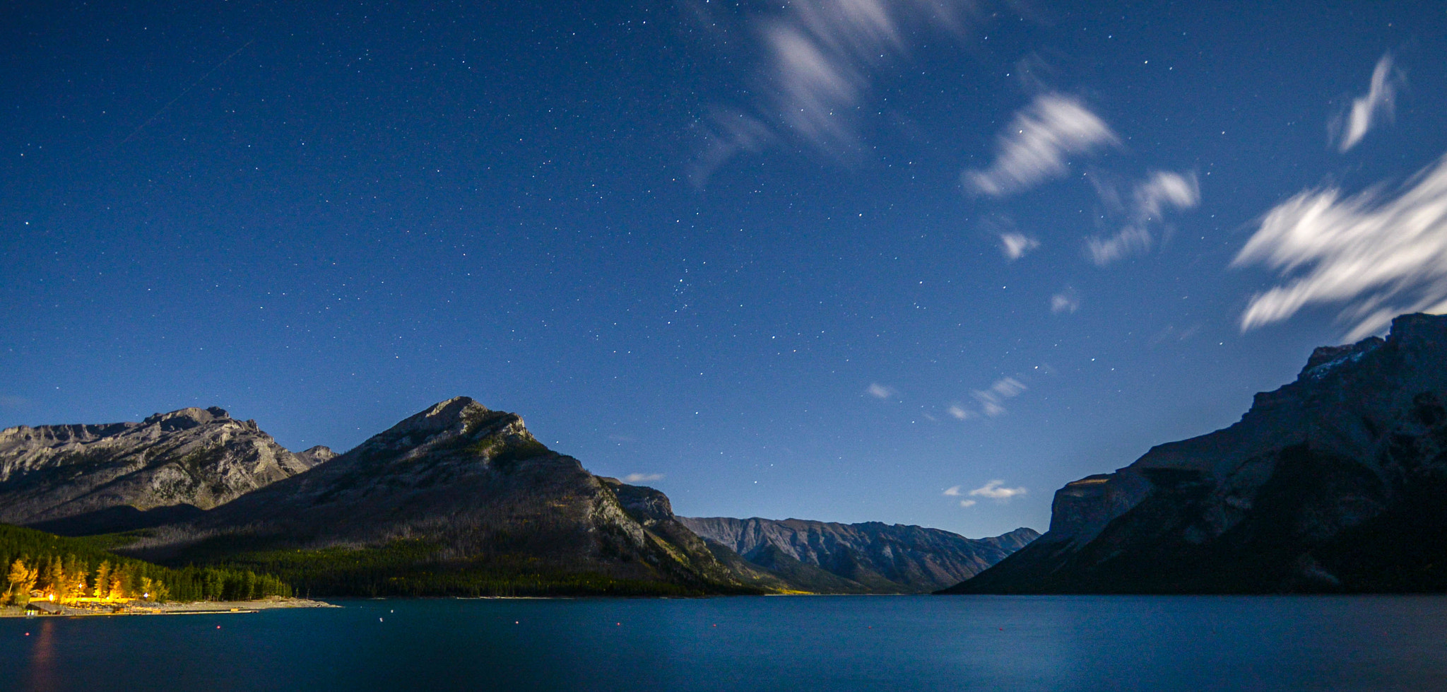 Sigma 10-20mm F4-5.6 EX DC HSM sample photo. Night on the lake photography